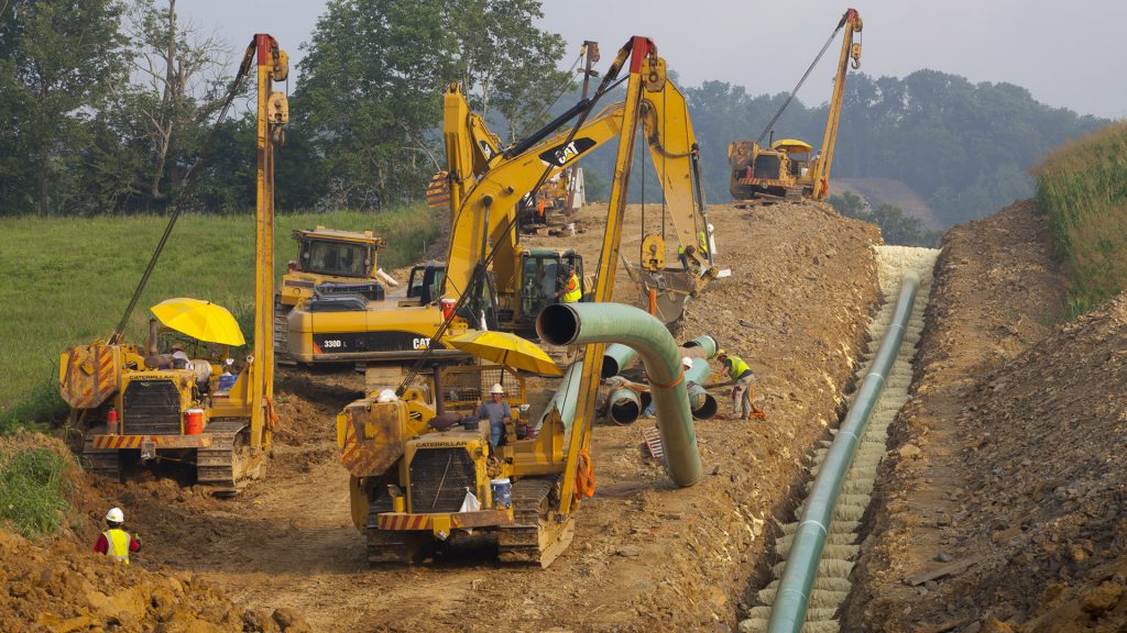 Pipeline construction