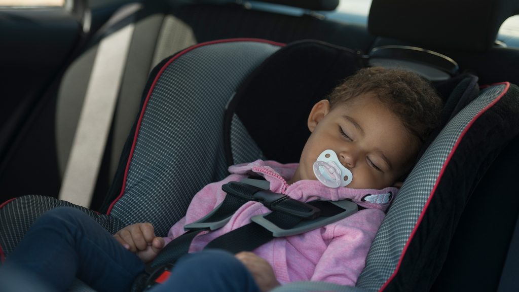 Child in car seat