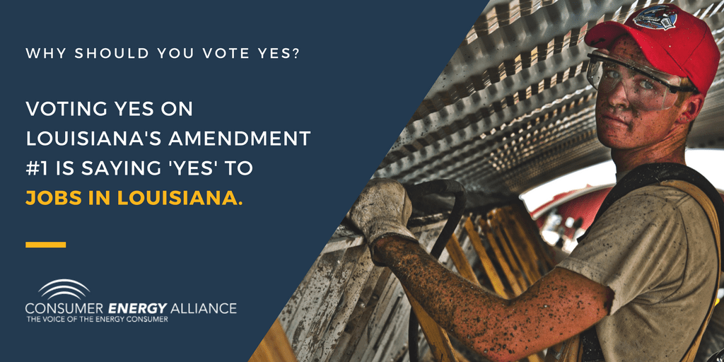 Vote Yes on Louisiana Amendment 1
