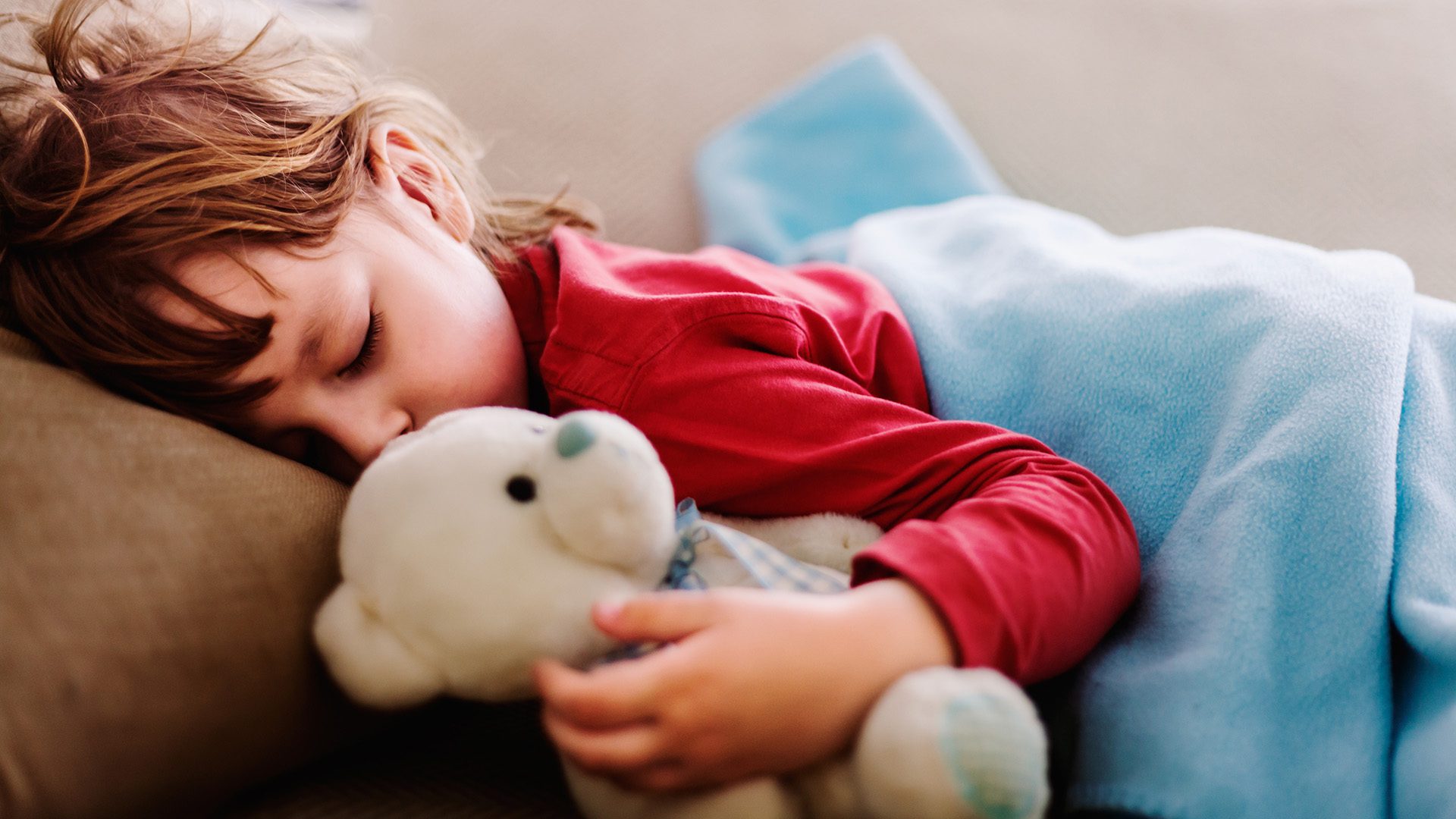 Child with Stuffed Animal
