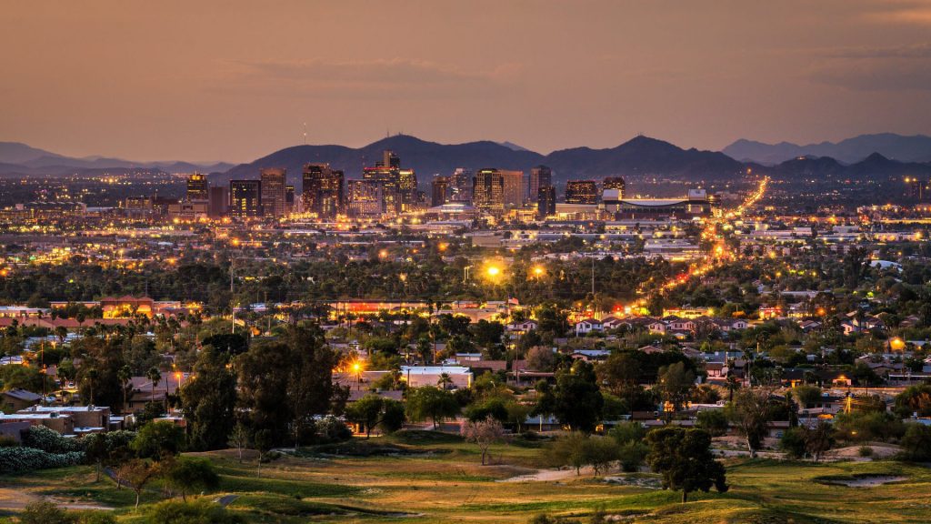 Phoenix Arizona Skyline