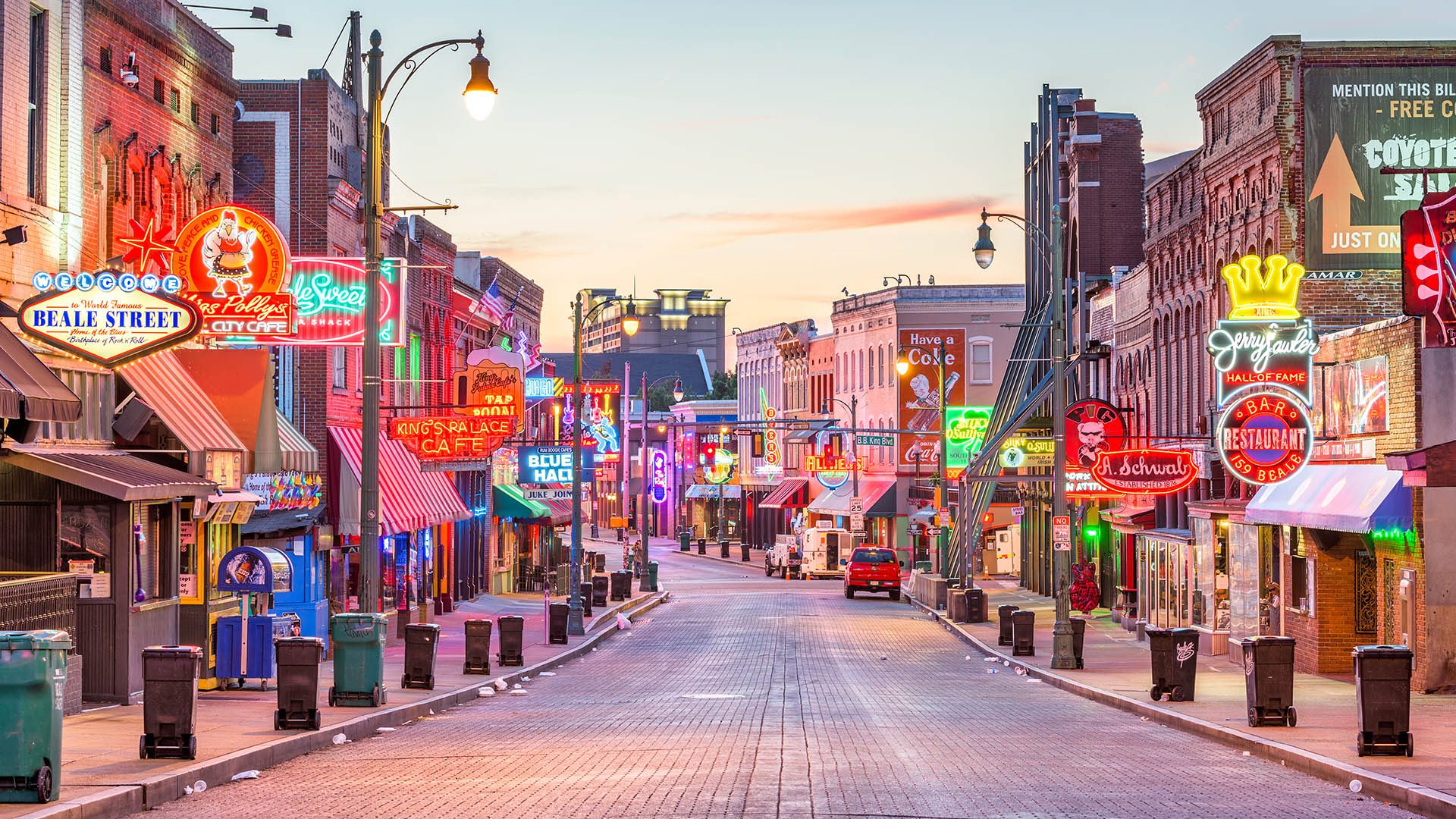 Memphis Tennessee Beale Street Blues Clubs