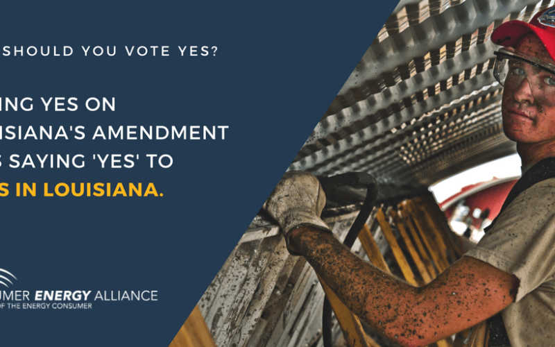 Vote Yes on Louisiana Amendment 1